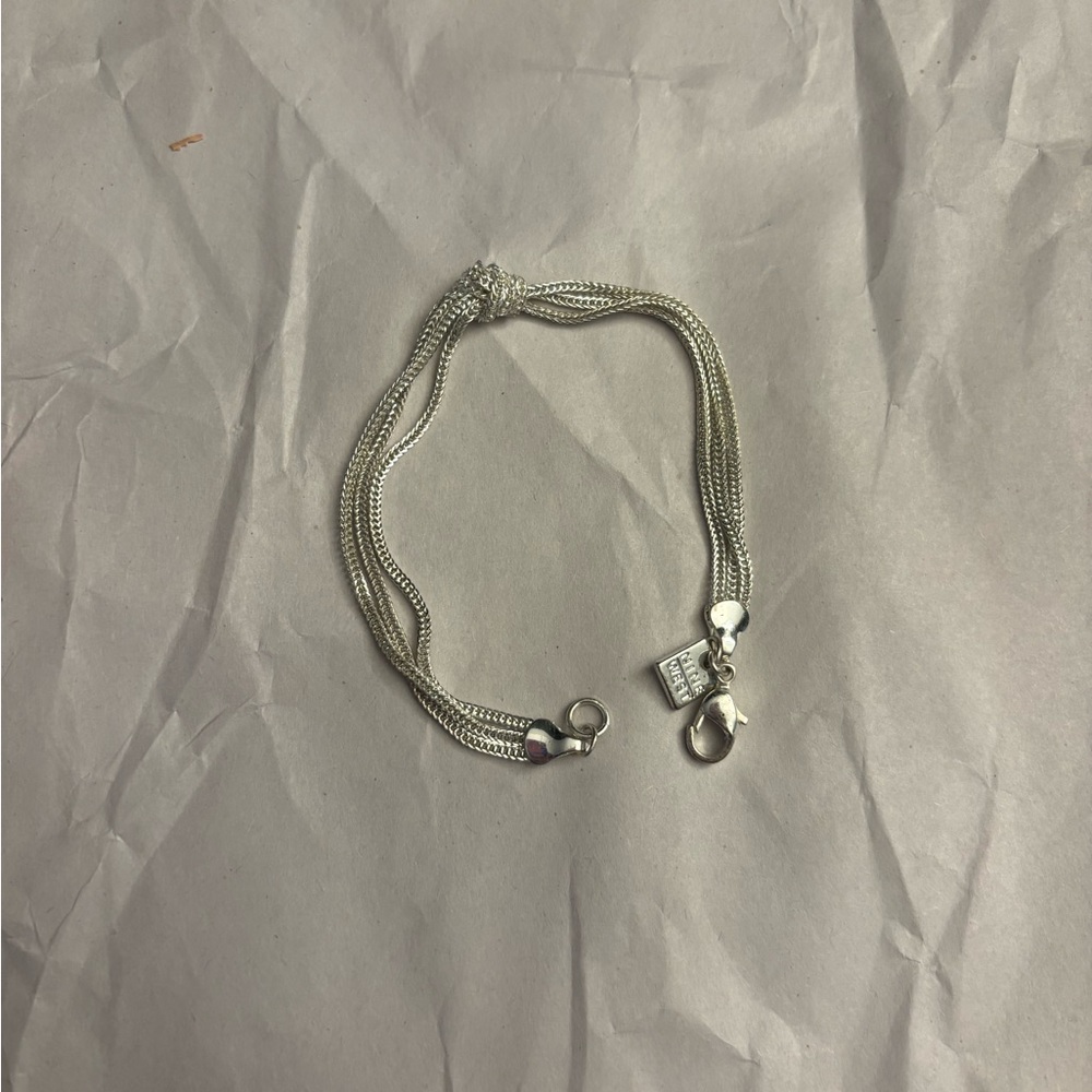 Nine West Silver Multi-Strand Bracelet